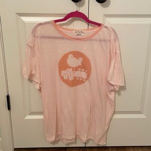 Free people Woodstock Ringer tee
